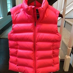 RLX Ralph Lauren Pink Down Vest Size Small